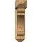 Ekena Millwork Olympic Arts and Crafts Rough Sawn Bracket w/ Offset Brace, Western Red Cedar, 6"W x 24"D x 24"H BKT0604X24X24OLY03RWR - alternate 2